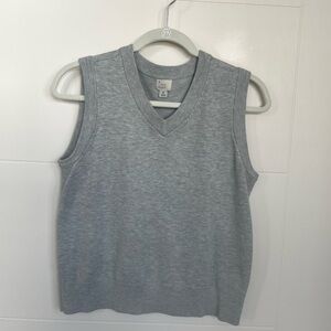🌟A NEW DAY🌟 Light Gray Knit Vest, Small